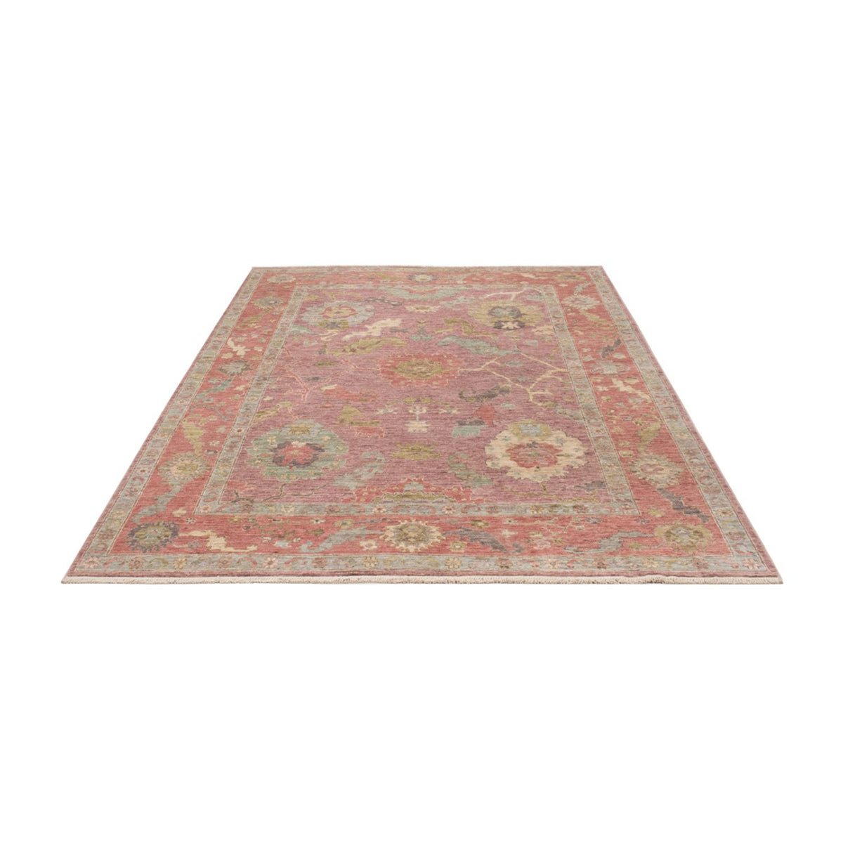 Tapis Ziegler - Usak - 241 x 170 cm - rouge clair
