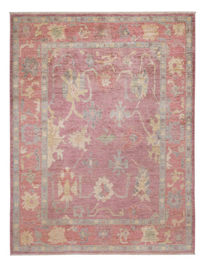 Tapis Ziegler - Usak - 224 x 170 cm - rouge clair