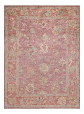 Tapis Ziegler - Usak - 241 x 176 cm - rouge clair
