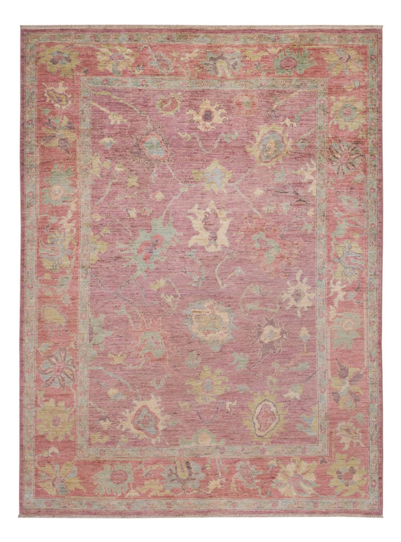 Tapis Ziegler - Usak - 241 x 176 cm - rouge clair