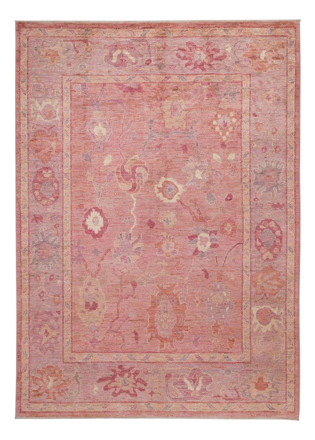 Tapis Ziegler - Usak - 243 x 169 cm - rouge clair