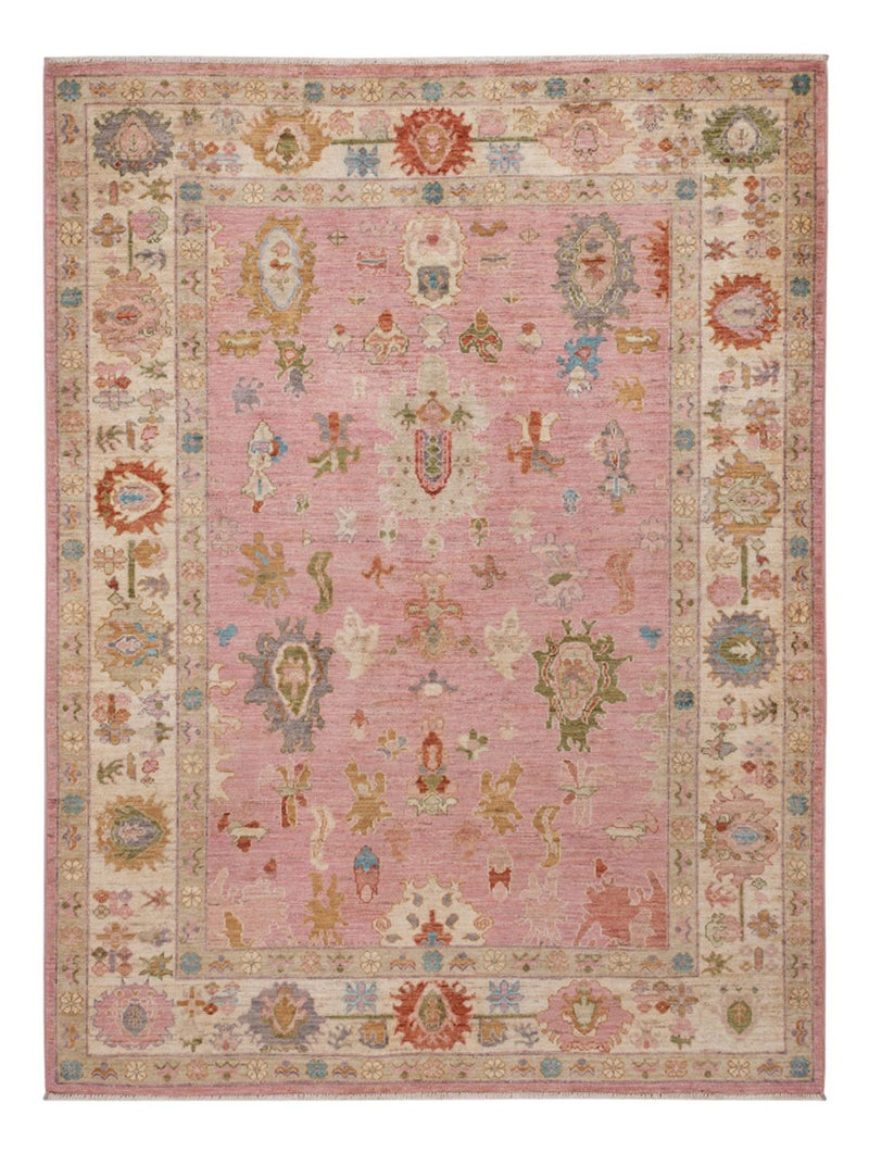 Tapis Ziegler - Usak - 203 x 153 cm - rouge clair