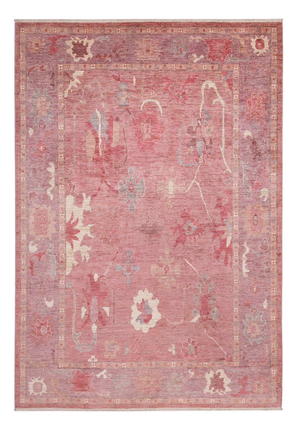 Tapis Ziegler - Usak - 297 x 204 cm - rouge clair