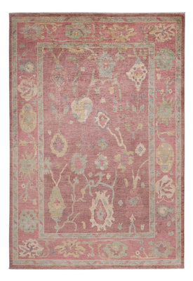 Tapis Ziegler - Usak - 295 x 204 cm - rouge clair
