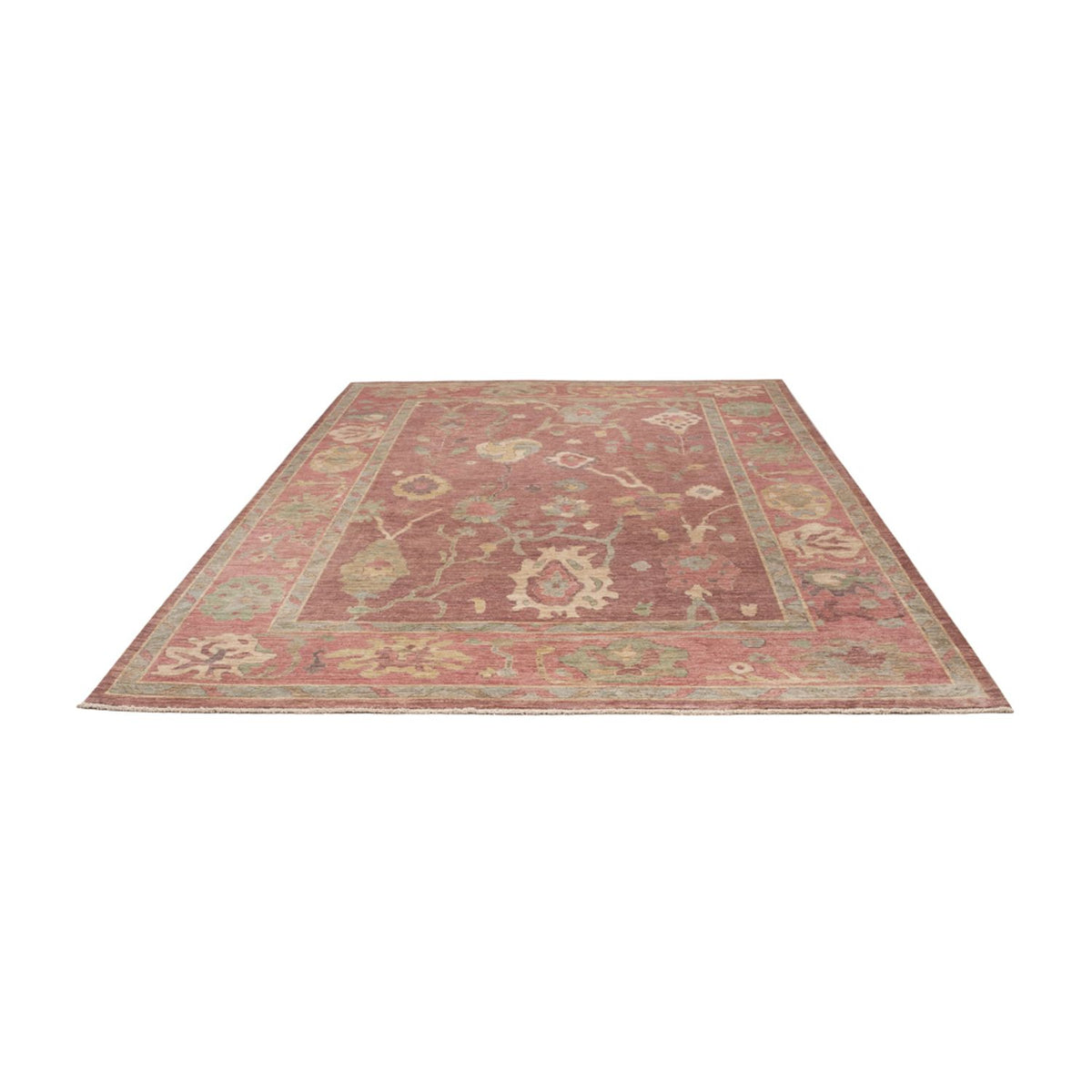 Tapis Ziegler - Usak - 295 x 204 cm - rouge clair
