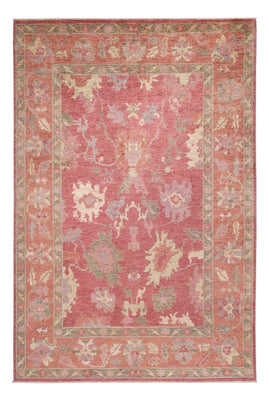 Tapis Ziegler - Usak - 301 x 198 cm - rouge clair