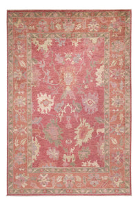 Tapis Ziegler - Usak - 301 x 198 cm - rouge clair