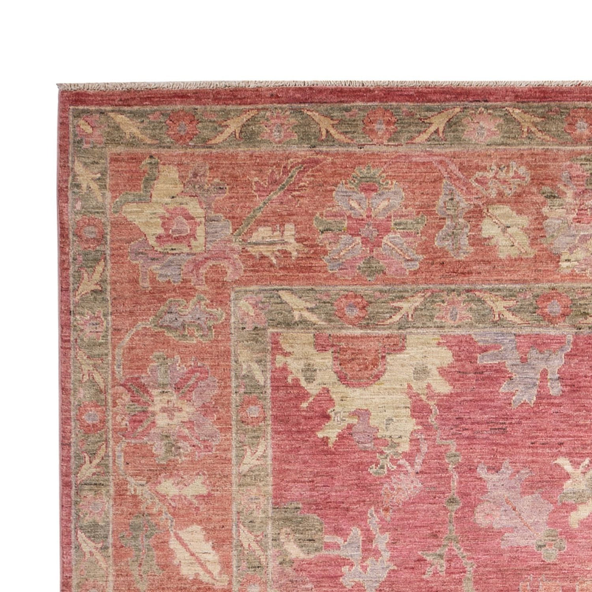 Tapis Ziegler - Usak - 301 x 198 cm - rouge clair