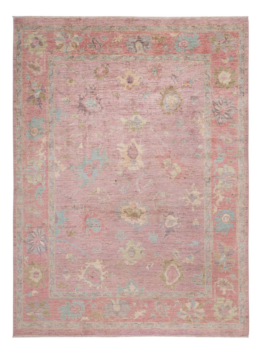Tapis Ziegler - Usak - 282 x 205 cm - rouge clair