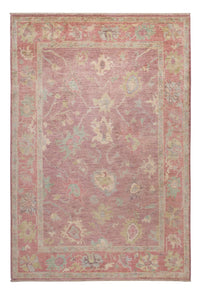 Tapis Ziegler - Usak - 300 x 204 cm - rouge clair