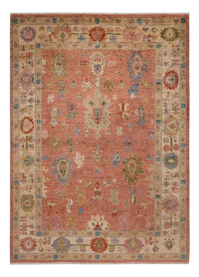 Tapis Ziegler - Usak - 242 x 175 cm - rouille