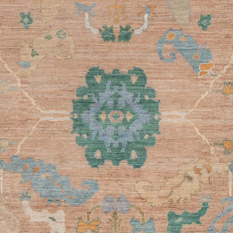 Tapis Ziegler - Usak - 302 x 208 cm - rouge clair