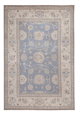 Tapis Ziegler - Usak - 301 x 206 cm - bleu clair