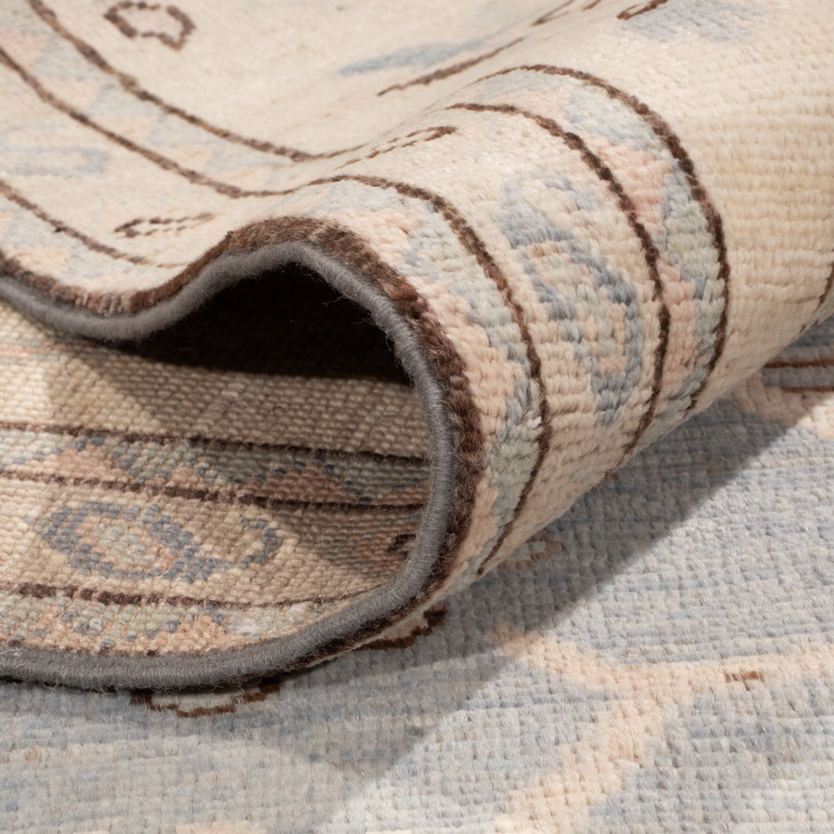 Tapis Ziegler - Usak - 301 x 206 cm - bleu clair