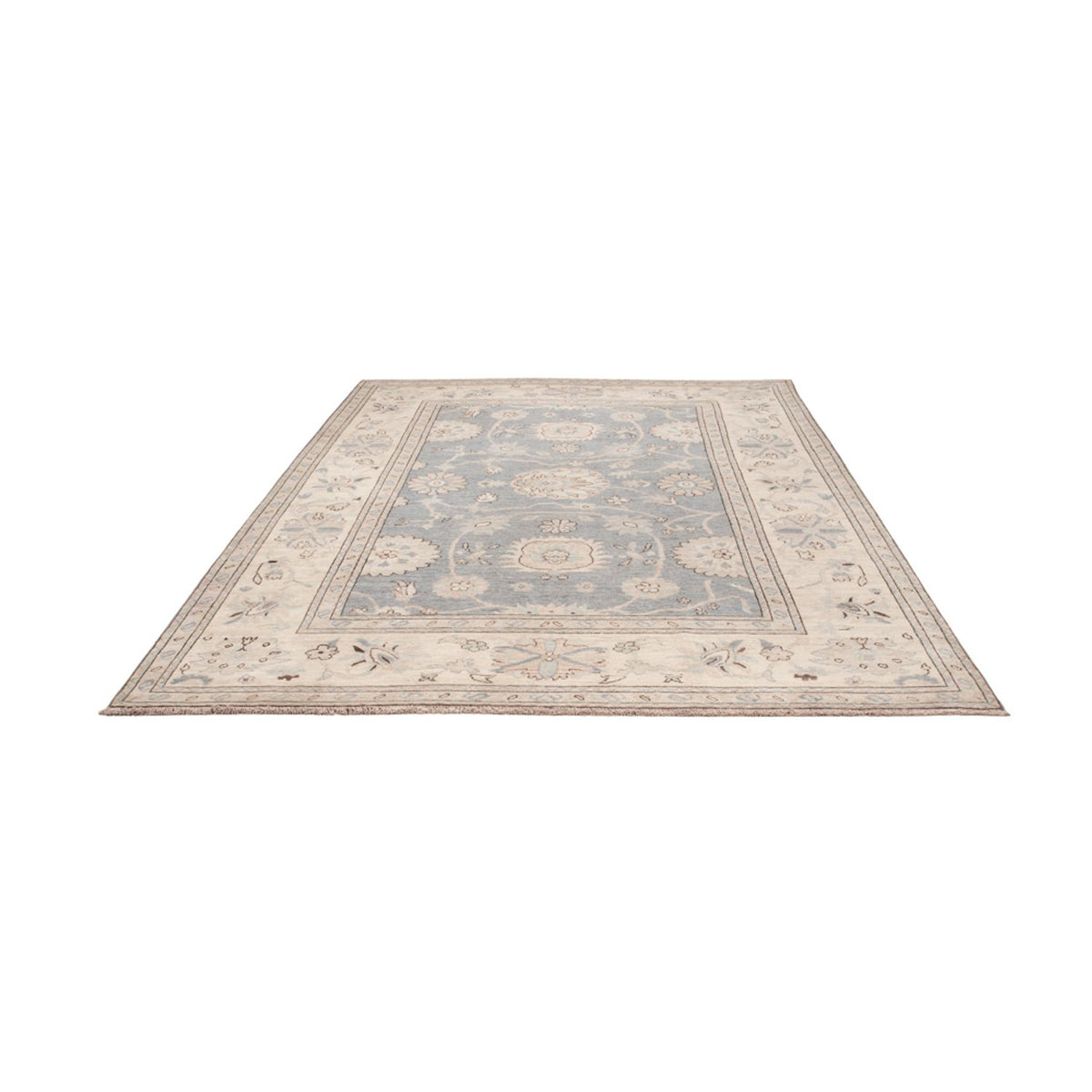 Tapis Ziegler - Usak - 301 x 206 cm - bleu clair