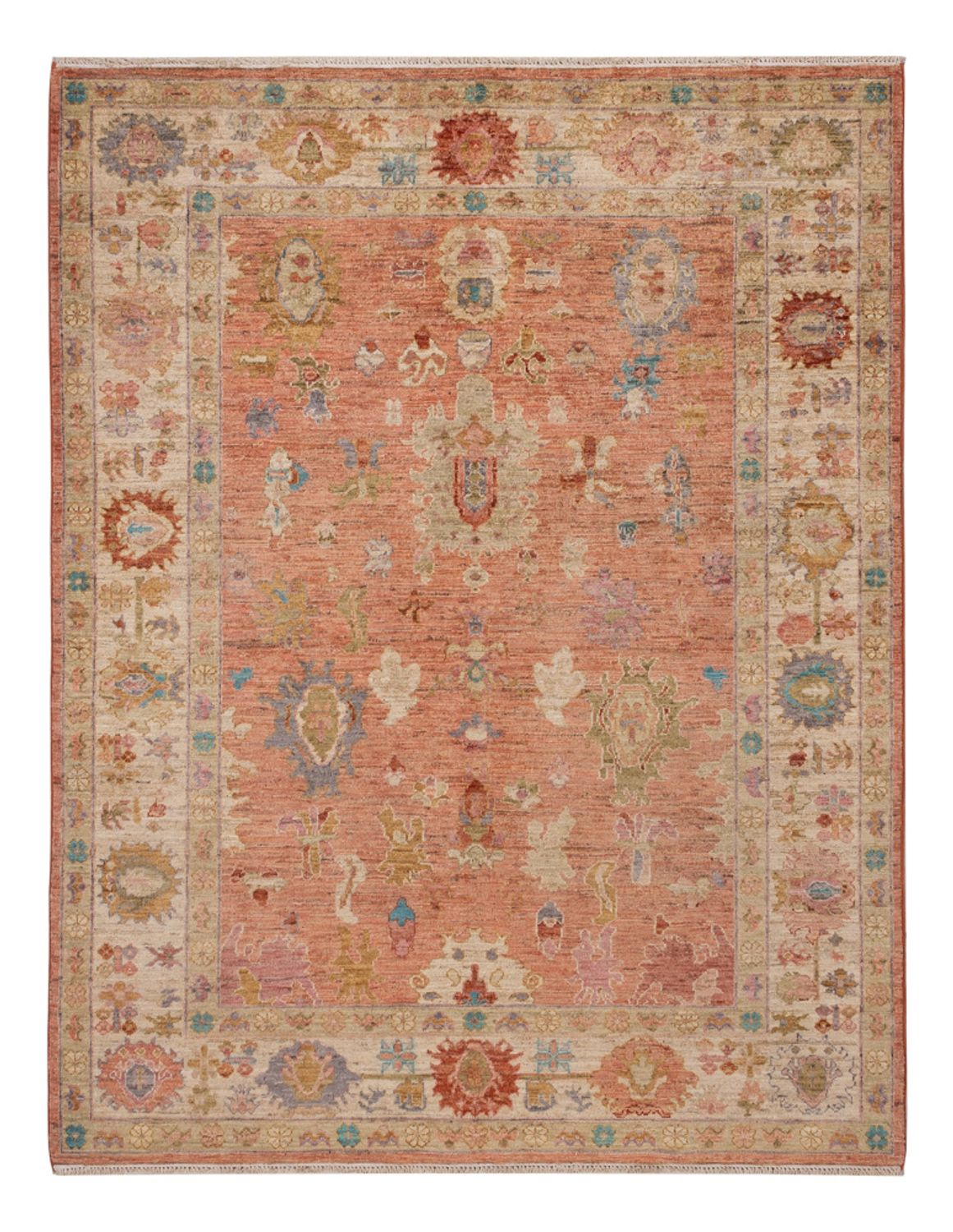 Tapis Ziegler - Usak - 194 x 152 cm - orange
