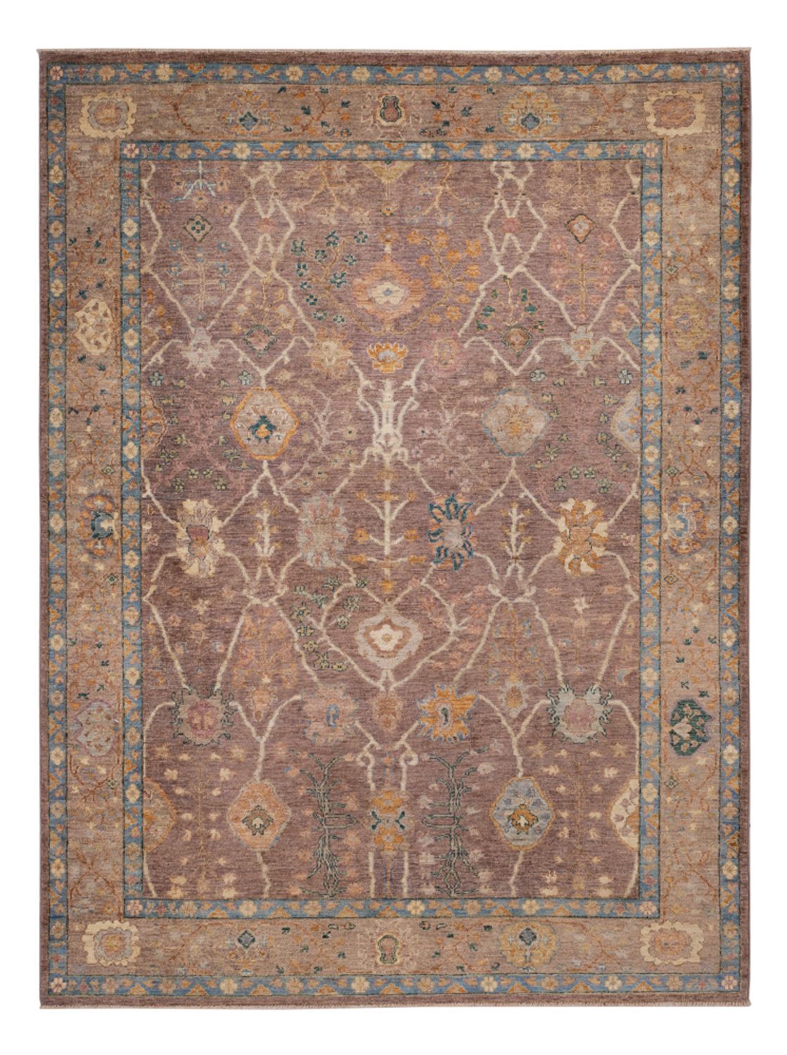 Tapis Ziegler - Usak - 240 x 173 cm - beige foncé