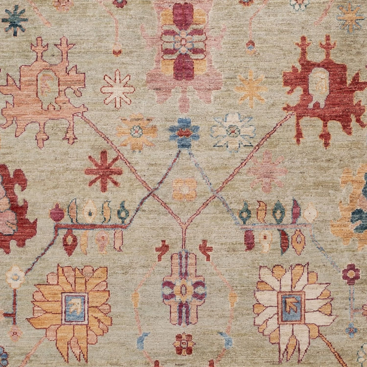 Tapis Ziegler - Usak - 290 x 202 cm - beige