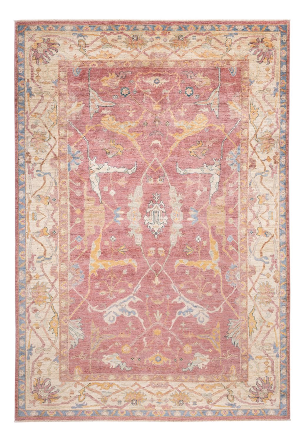Tapis Ziegler - Usak - 300 x 206 cm - rouge clair