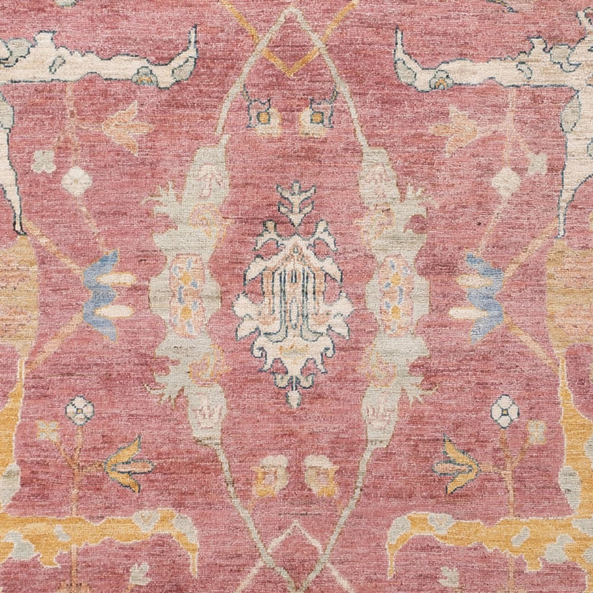 Tapis Ziegler - Usak - 300 x 206 cm - rouge clair