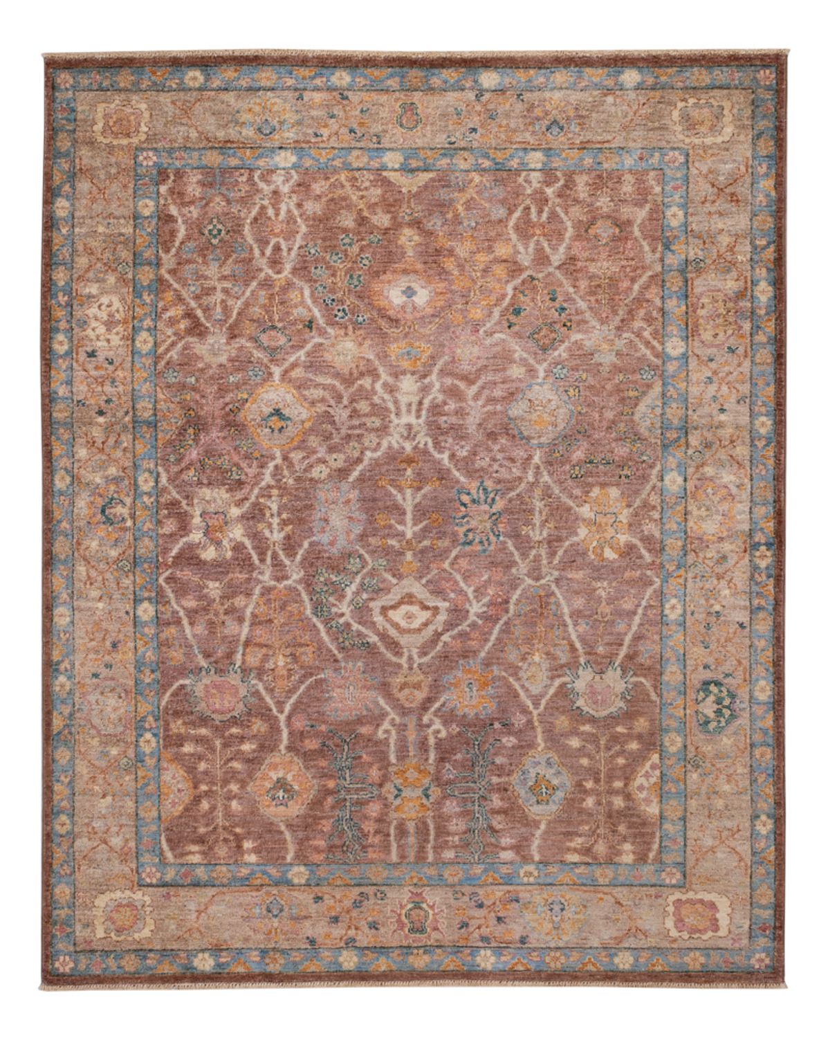 Tapis Ziegler - Usak - 194 x 152 cm - beige foncé