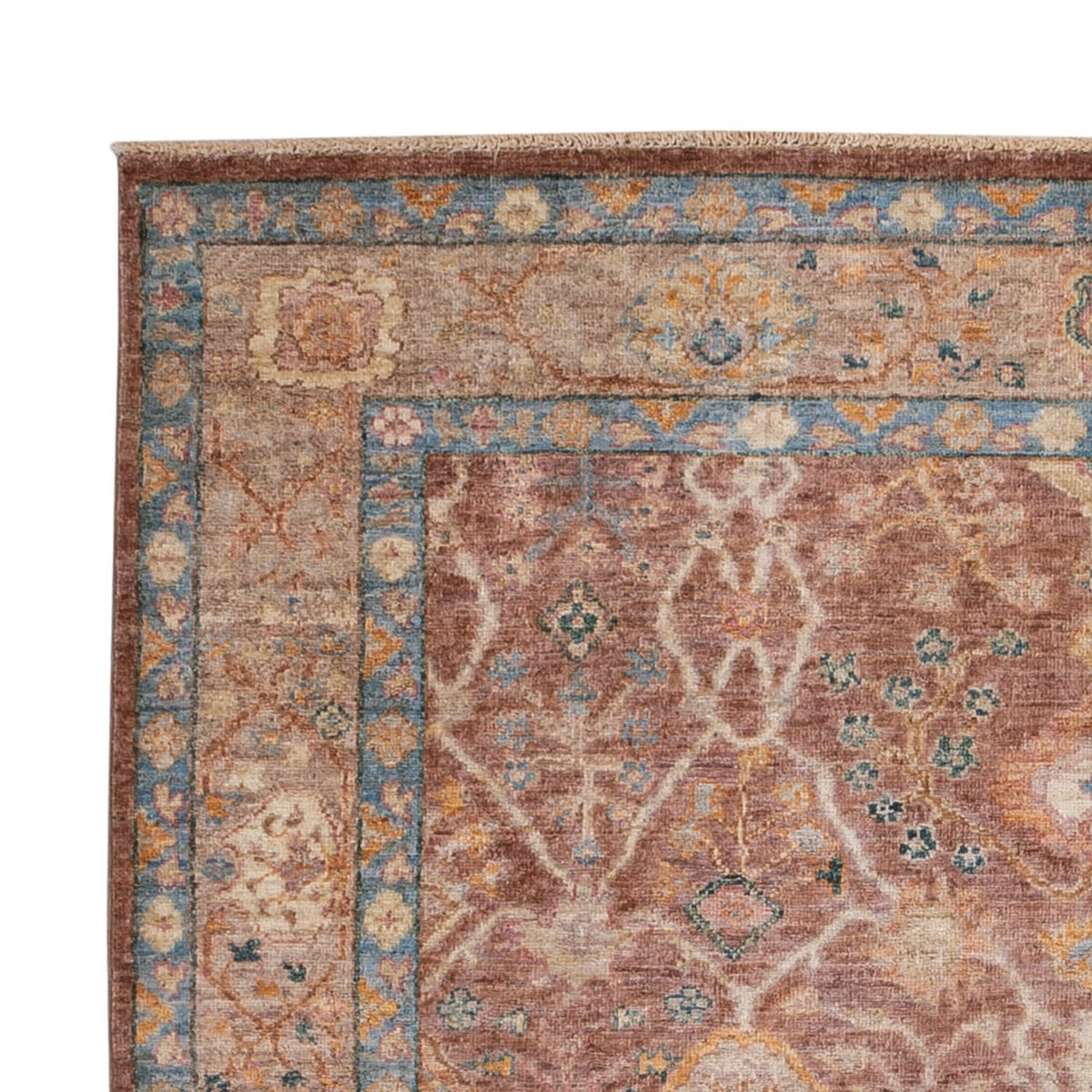 Tapis Ziegler - Usak - 194 x 152 cm - beige foncé