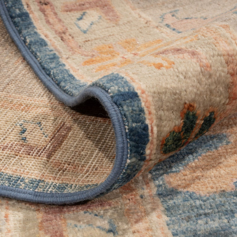 Tapis Ziegler - Usak - 260 x 204 cm - bleu