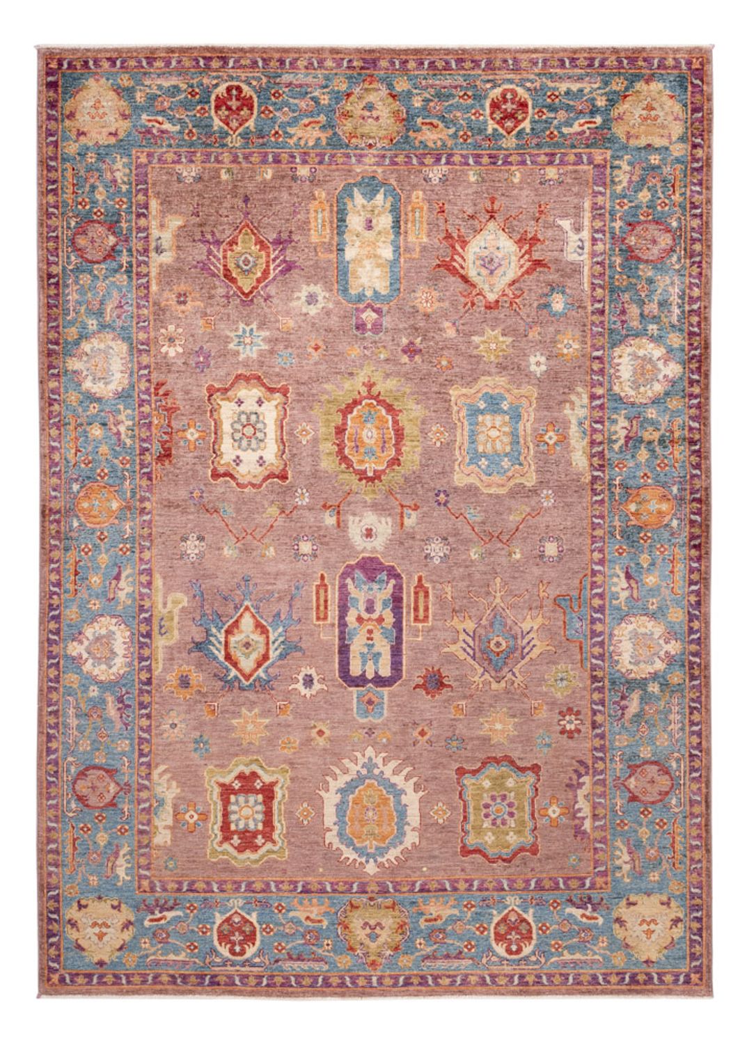 Tapis Ziegler - Usak - 288 x 199 cm - rouge clair