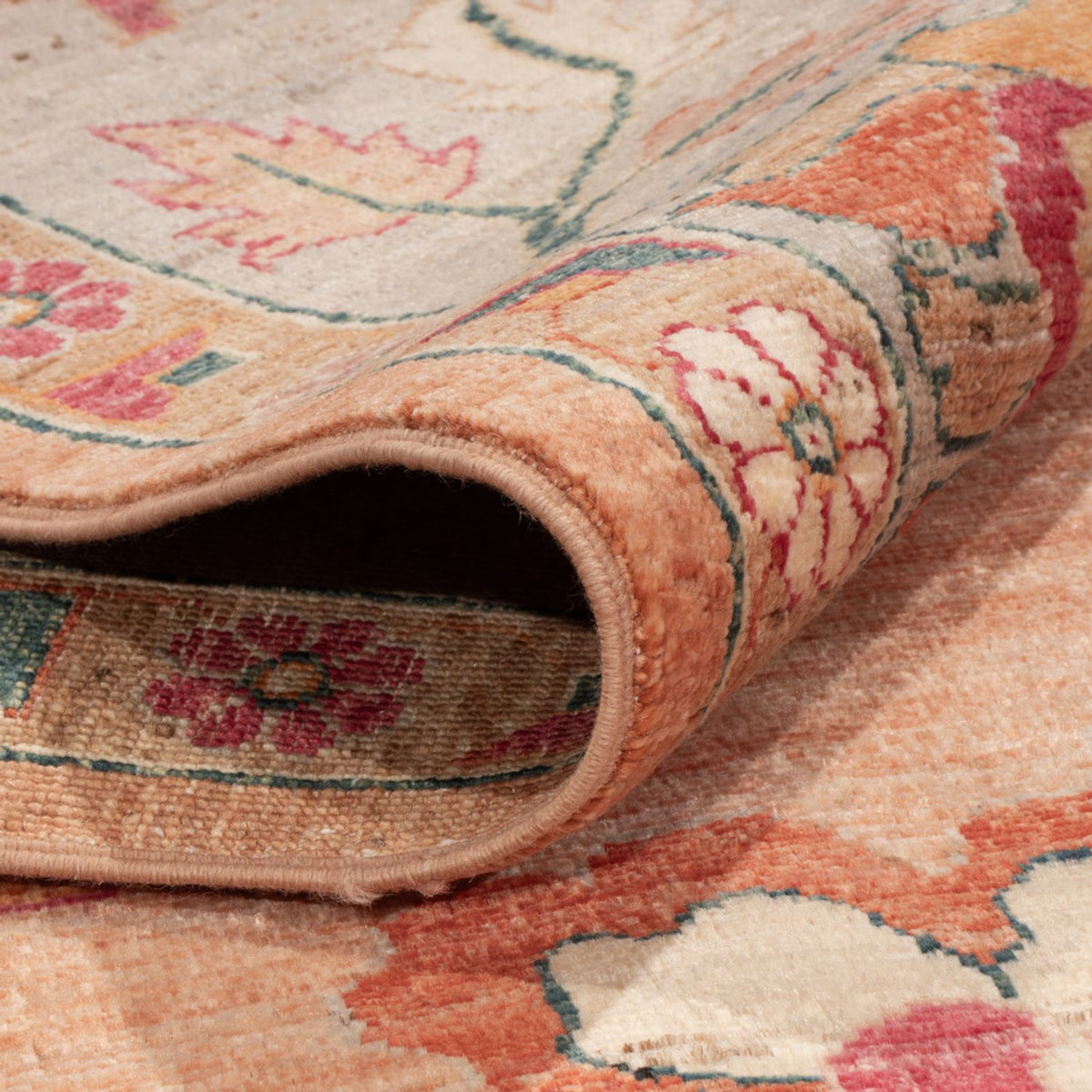 Tapis Ziegler - Usak - 233 x 172 cm - rouge clair