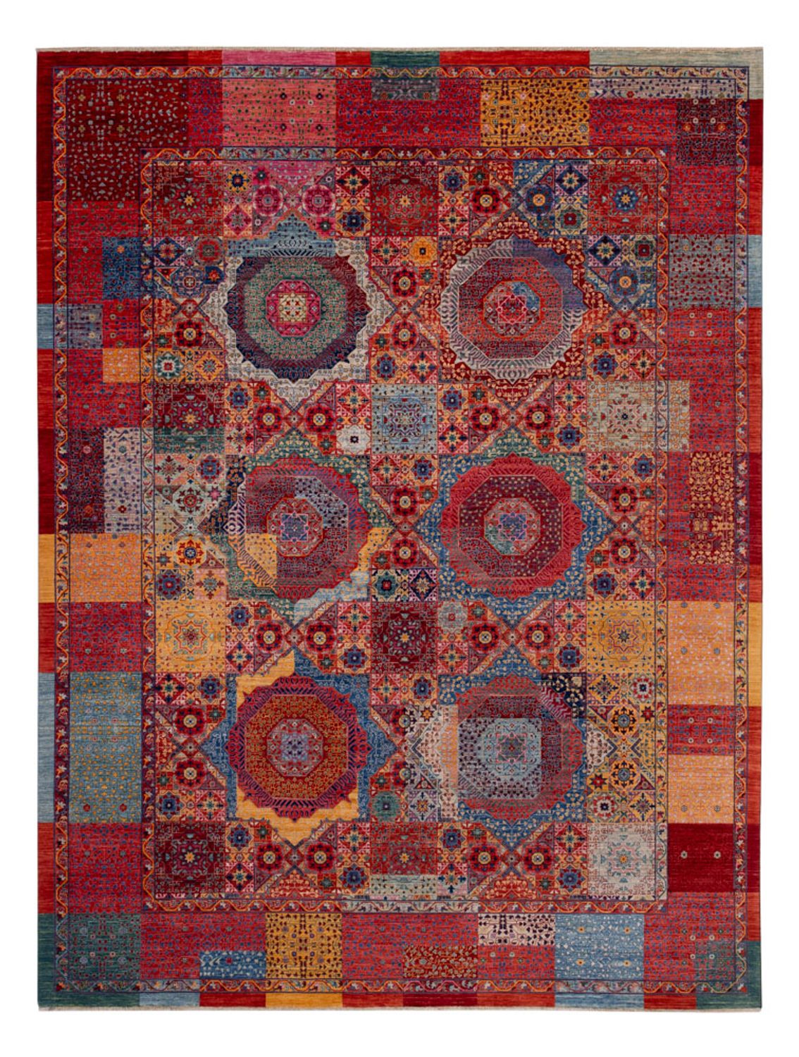 Tapis design - 360 x 272 cm - multicolore