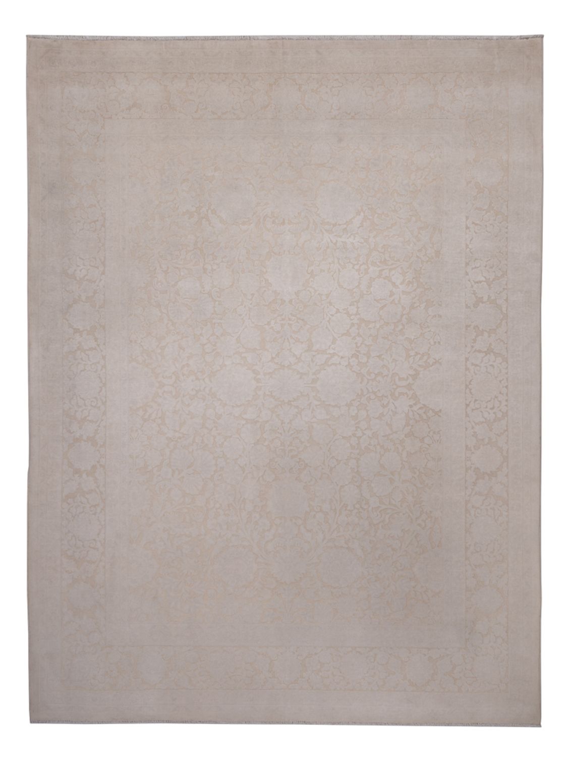 Tapis design - 361 x 271 cm - gris clair