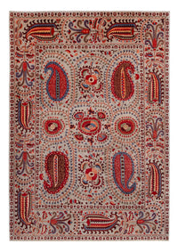 Tapis design - 380 x 271 cm - rouge
