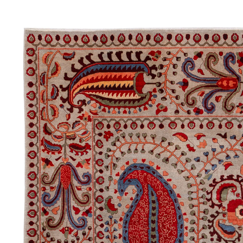 Tapis design - 380 x 271 cm - rouge