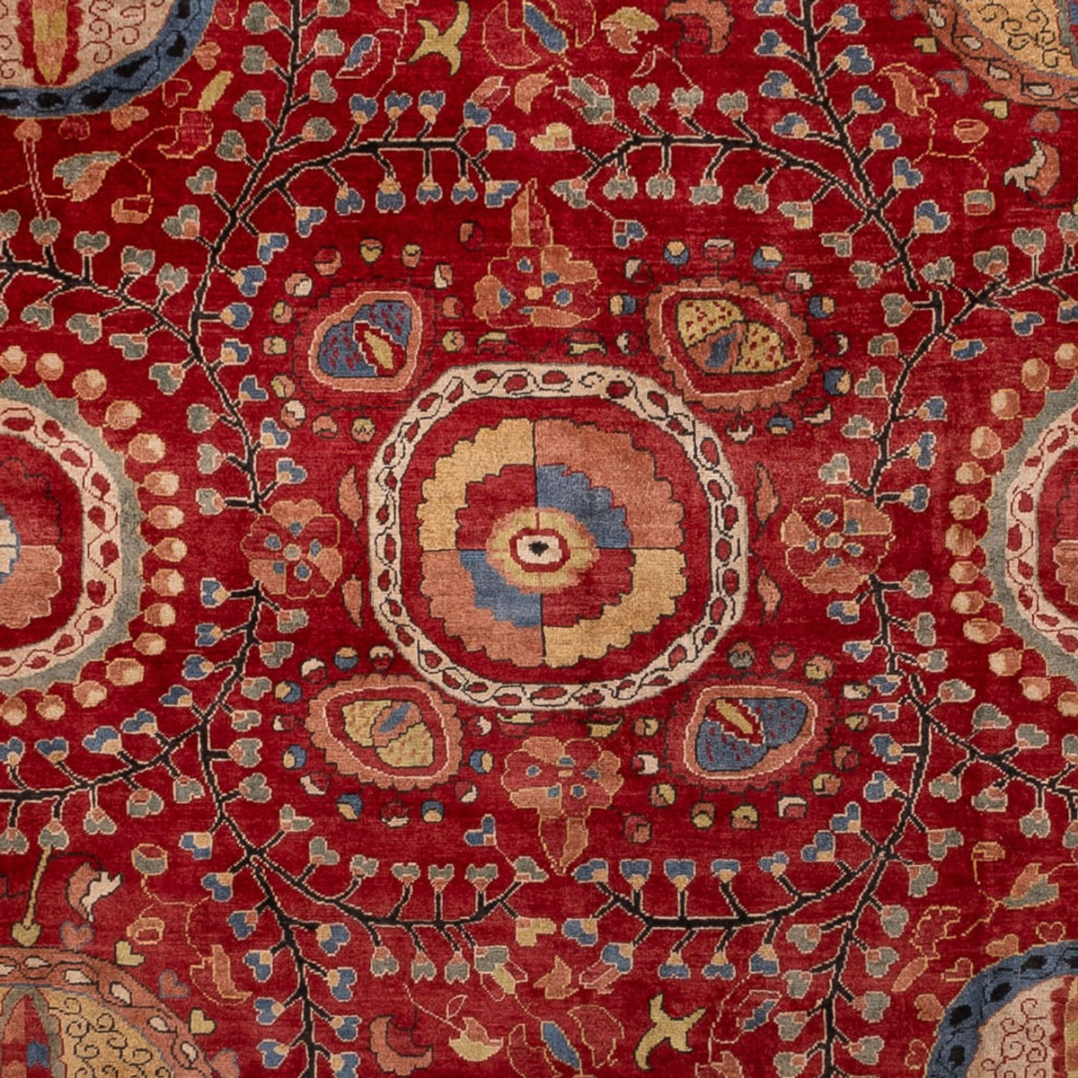 Tapis design - 350 x 260 cm - rouge