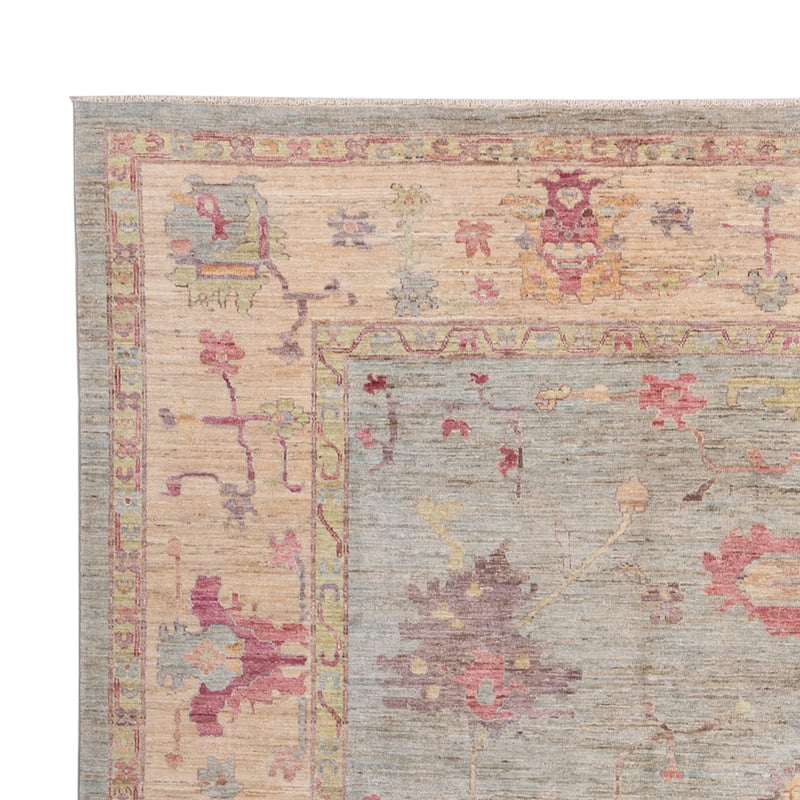 Tapis Ziegler - Usak - 366 x 264 cm - bleu clair