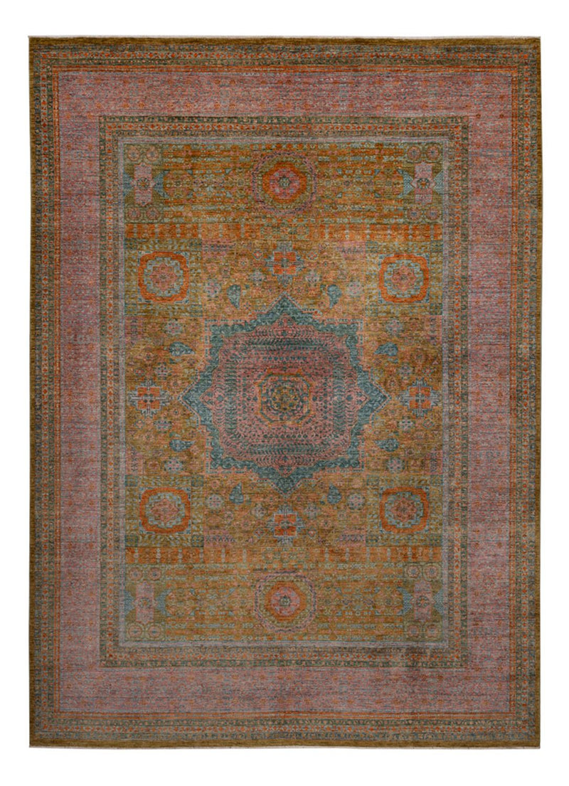Tapis Ziegler - Ariana - 373 x 275 cm - vert foncé
