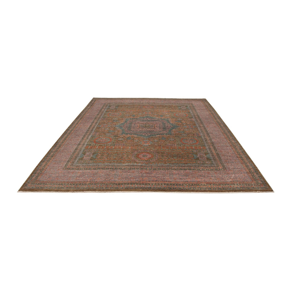 Tapis Ziegler - Ariana - 373 x 275 cm - vert foncé