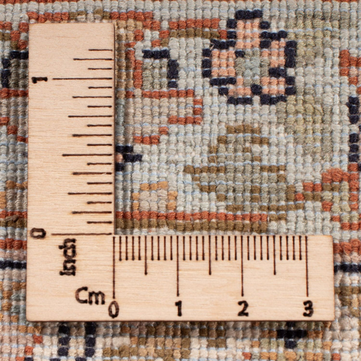 Tapis en soie - Soie du Cachemire - 378 x 273 cm - beige foncé