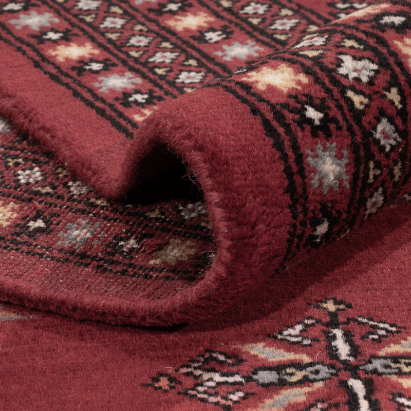 Tapis afghan - Boukhara - 350 x 253 cm - rouge