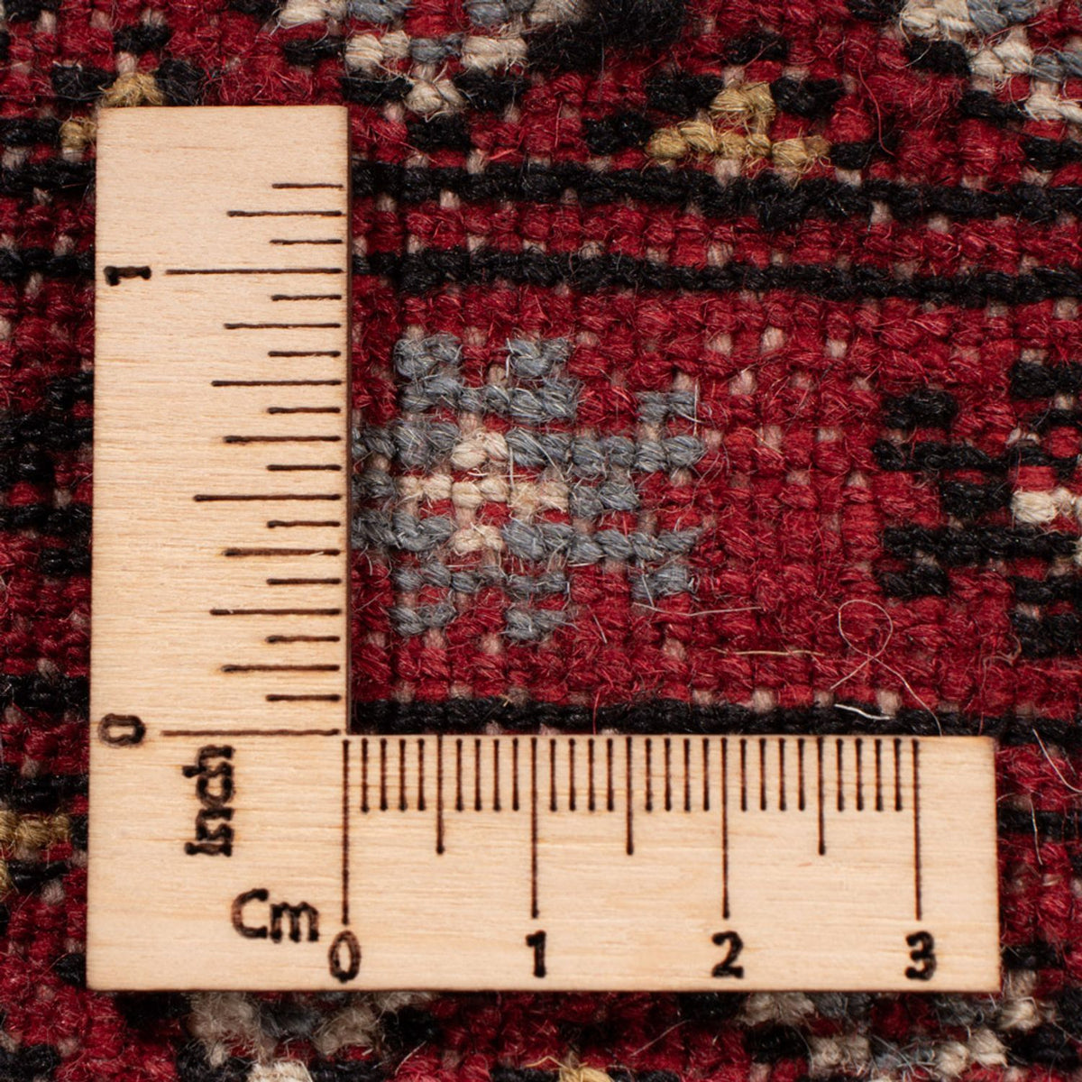 Tapis afghan - Boukhara - 350 x 253 cm - rouge