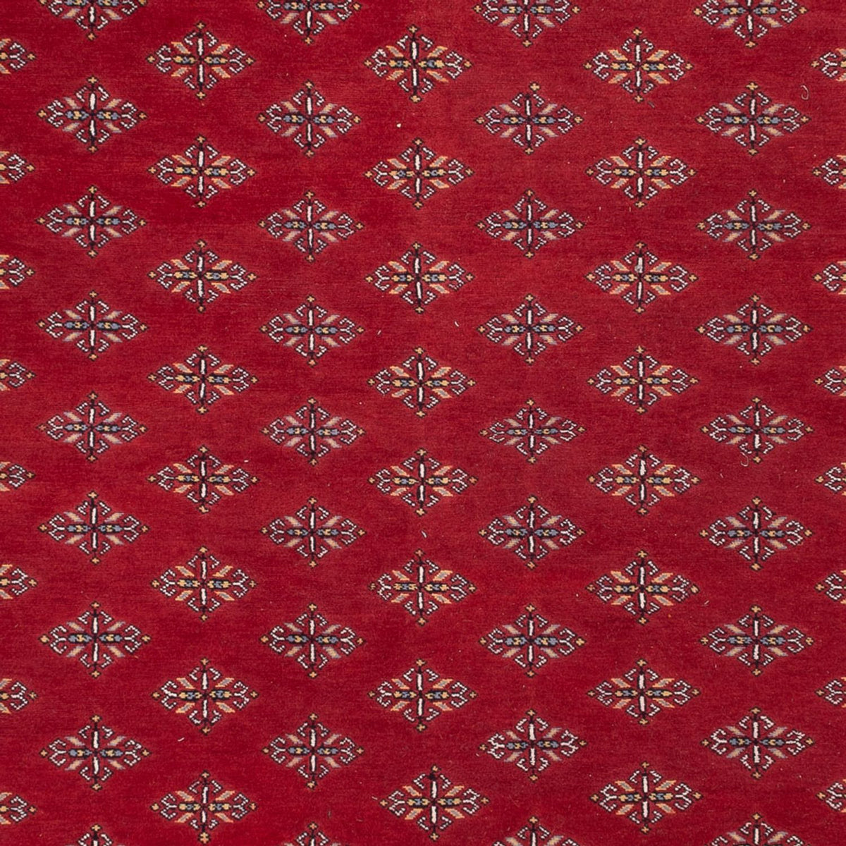 Tapis afghan - Boukhara - 365 x 249 cm - rouge
