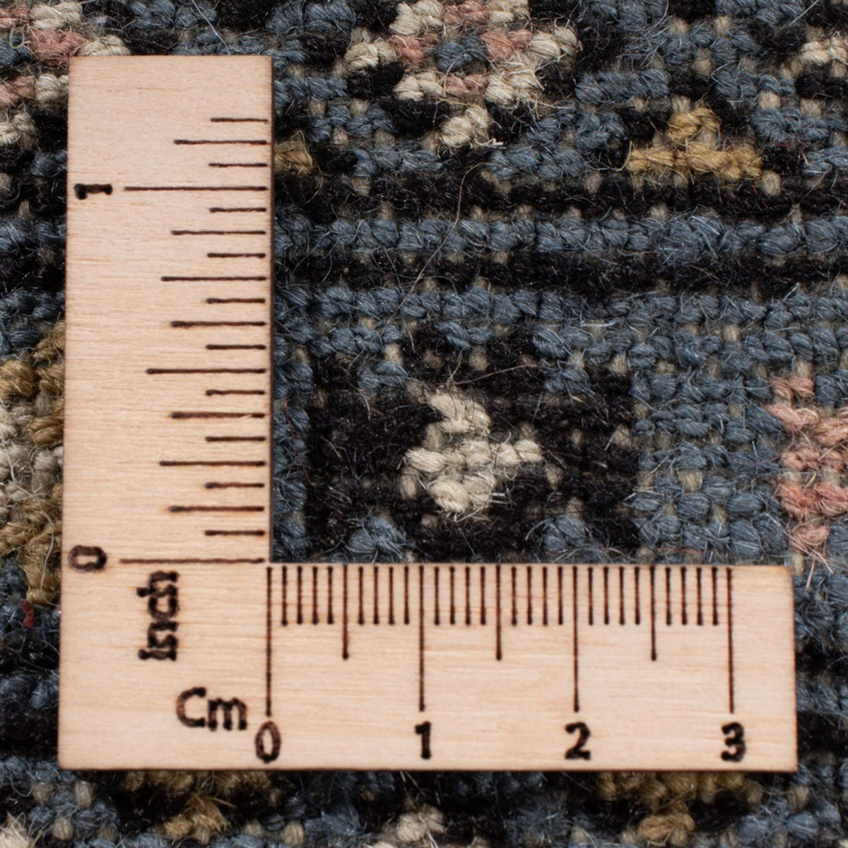 Tapis afghan - Boukhara - 341 x 240 cm - bleu