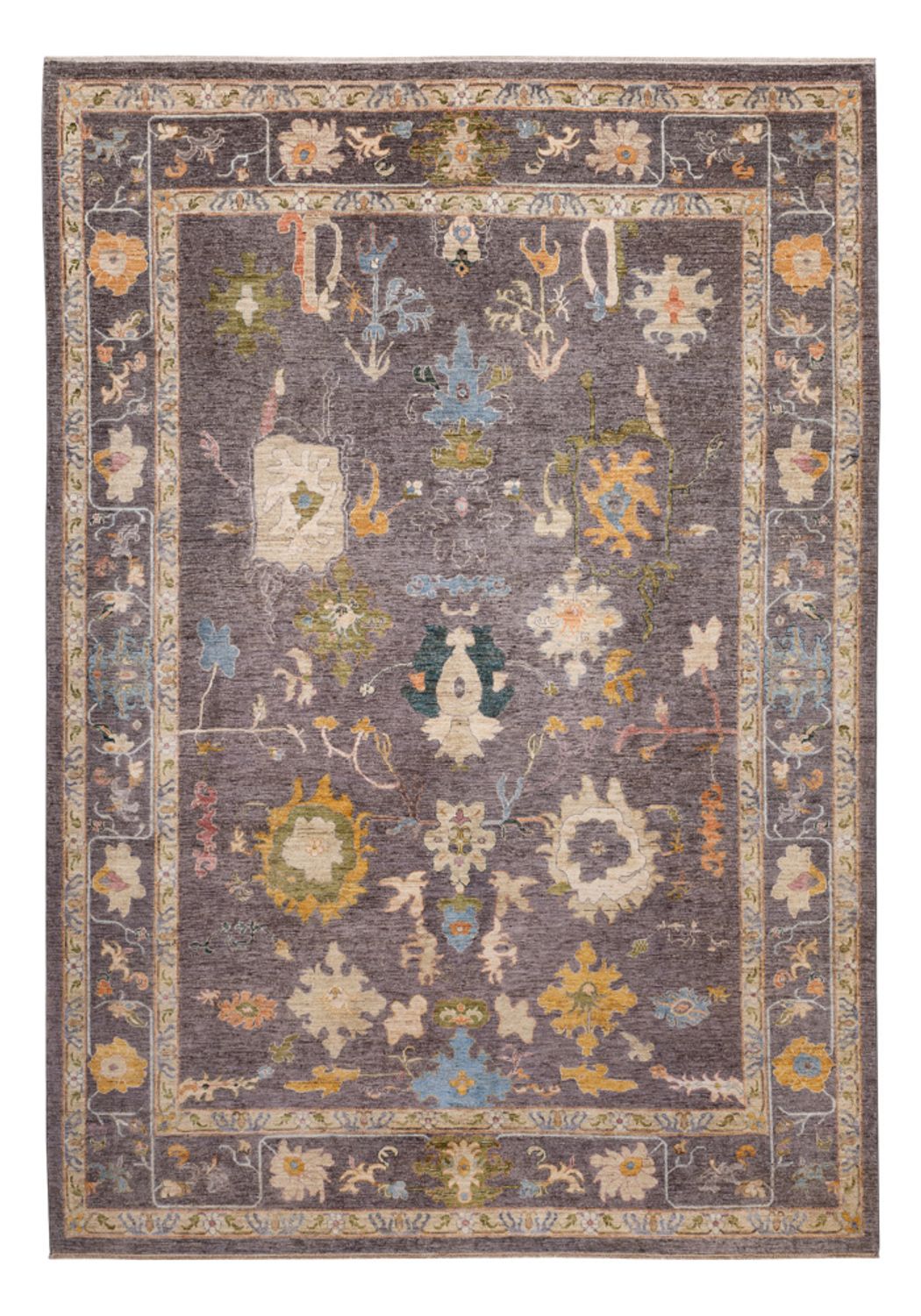 Tapis Ziegler - Usak - 378 x 270 cm - beige foncé