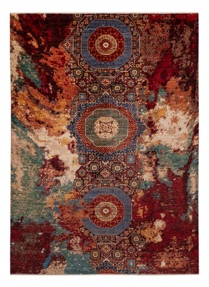 Tapis design - 340 x 247 cm - multicolore