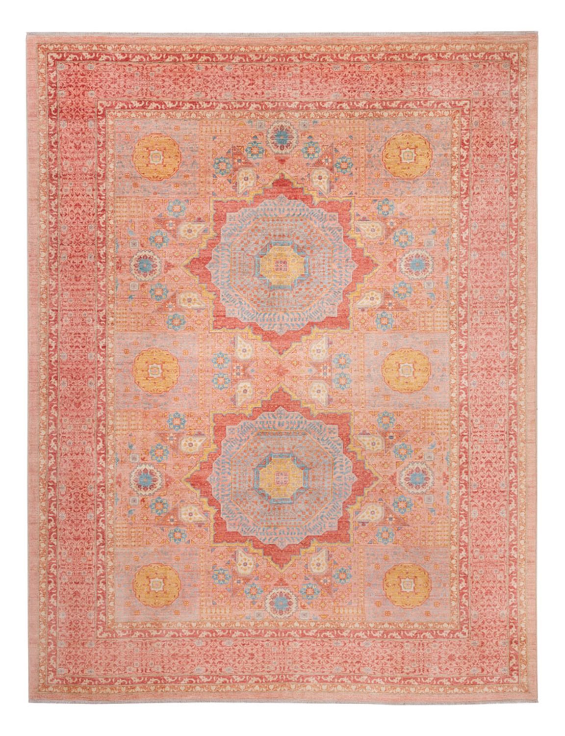 Tapis Ziegler - Ariana - 364 x 282 cm - rouge clair