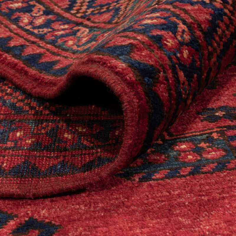 Tapis afghan - 346 x 256 cm - rouge