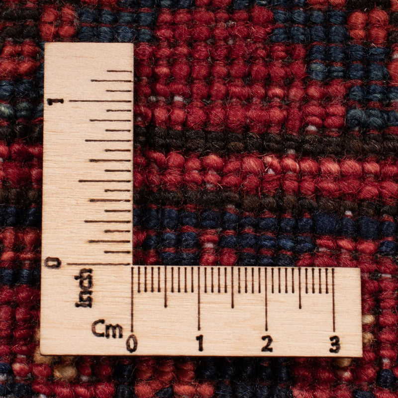 Tapis afghan - 346 x 256 cm - rouge