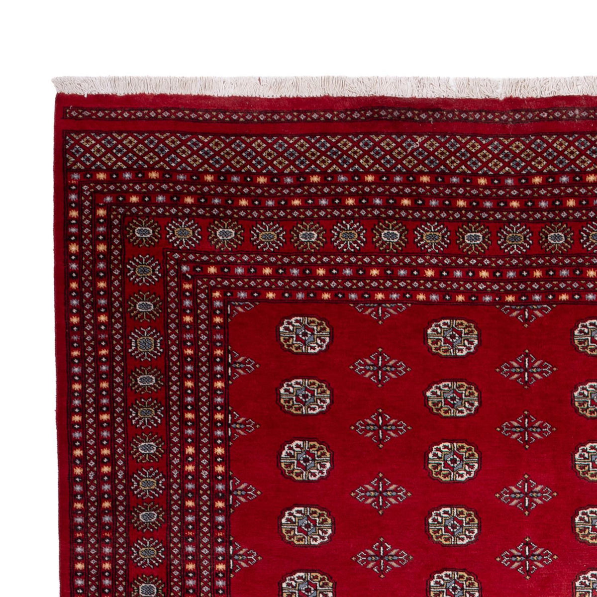 Tapis afghan - Boukhara - 380 x 277 cm - rouge