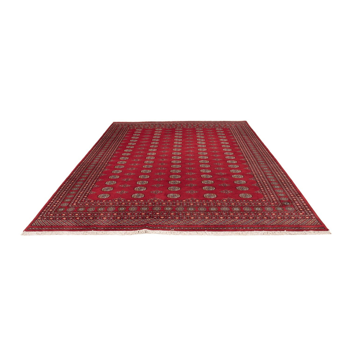 Tapis afghan - Boukhara - 380 x 277 cm - rouge