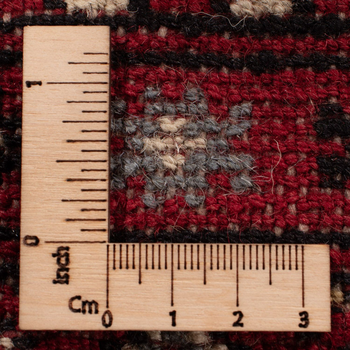 Tapis afghan - Boukhara - 380 x 277 cm - rouge